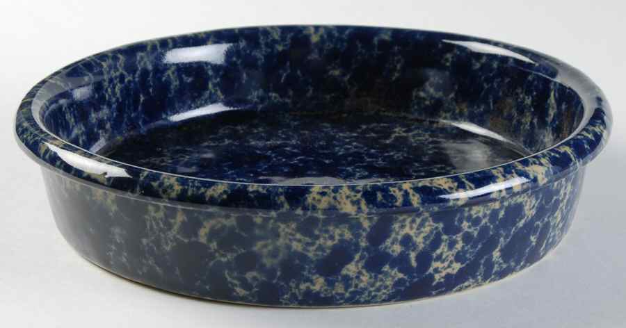 Agate Blue 10" Round Baker by Bennington Potters-1