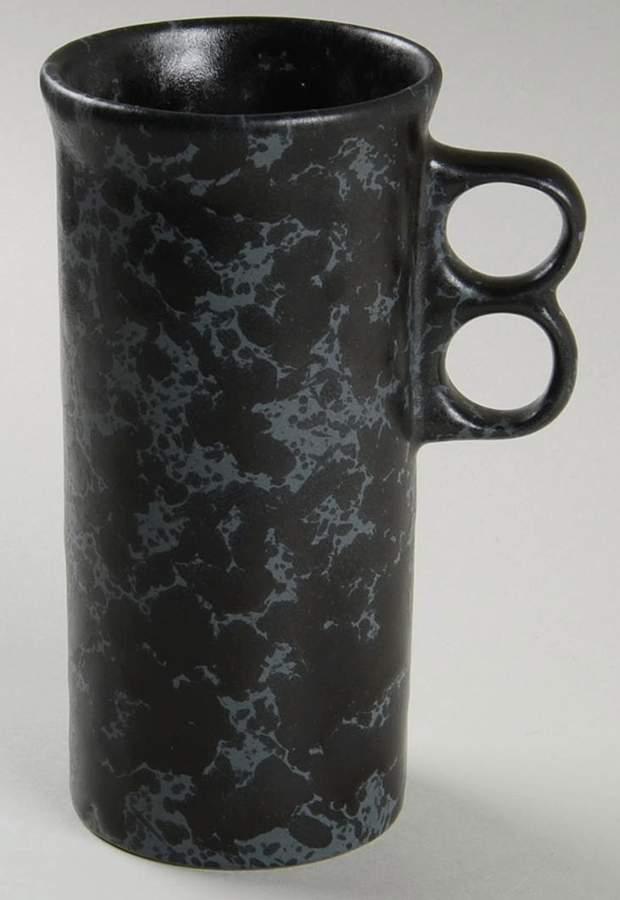 Agate Black Slate Trigger Mug by Bennington Potters-1