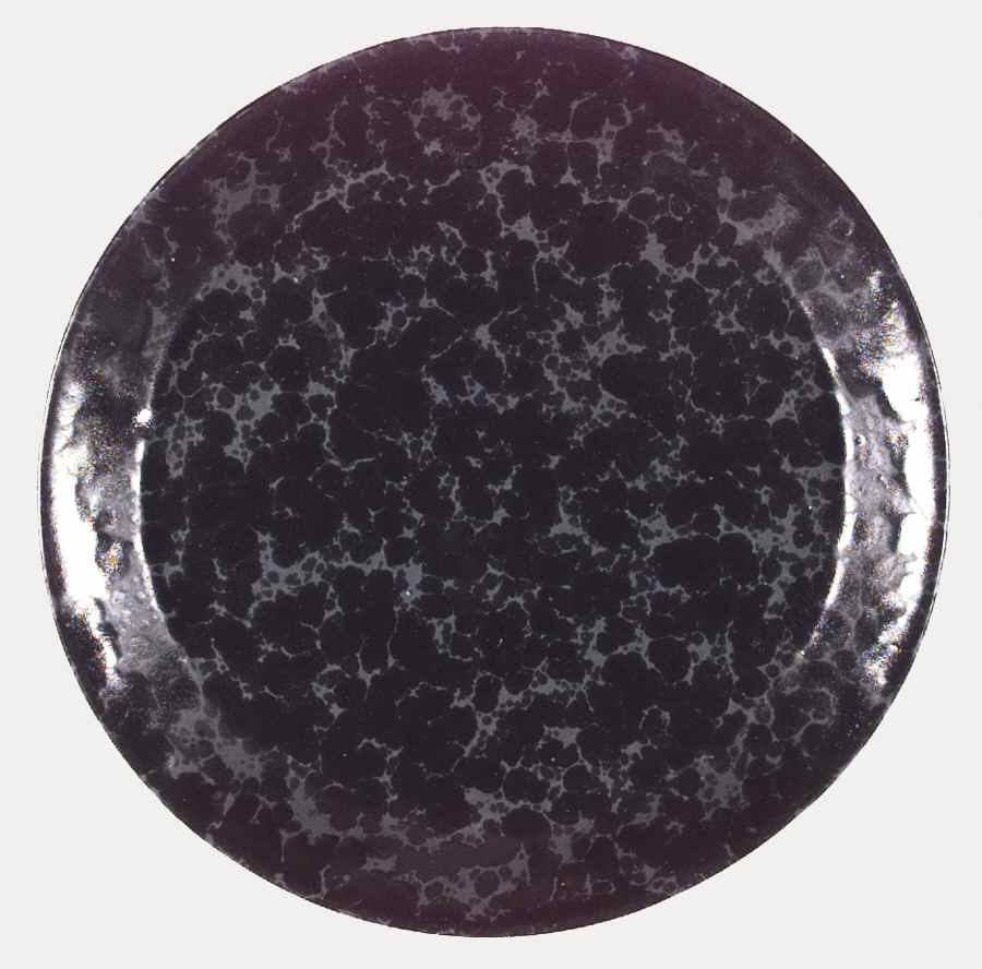 Agate Black Slate Dinner Plate by Bennington Potters-1