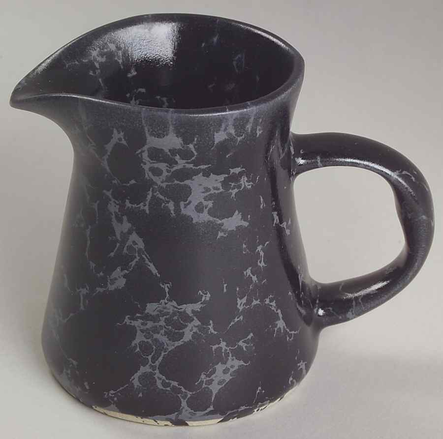 Agate Black Slate Creamer by Bennington Potters-1