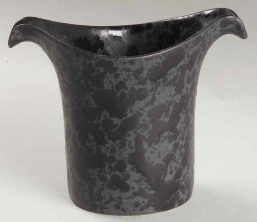 Agate Black Slate Creamer by Bennington Potters-1