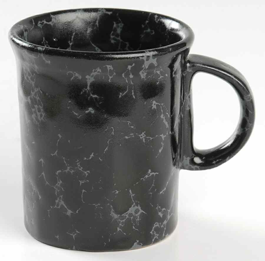 Agate Black Slate Mug by Bennington Potters-1