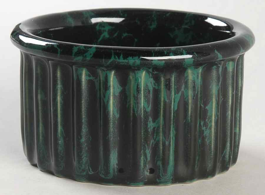 Agate Black and Green Ramekin by Bennington Potters-1