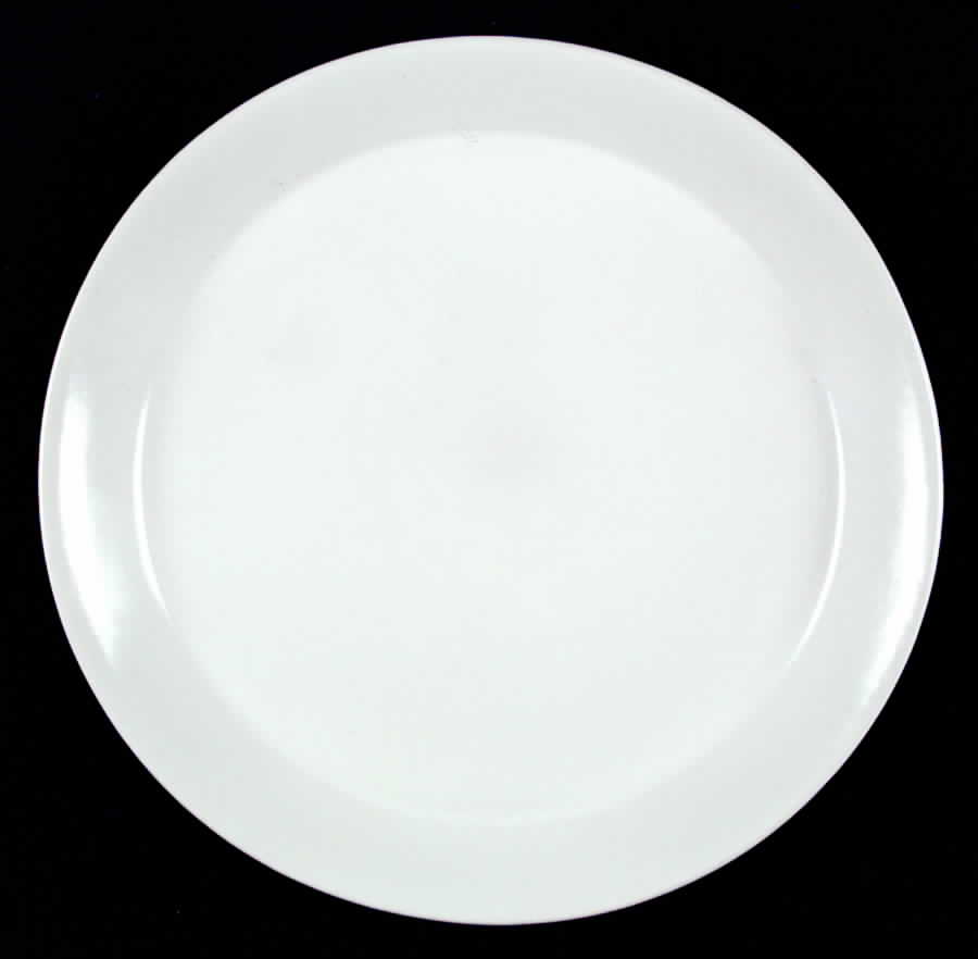 White Dinner Plate by Bennington Potters-1