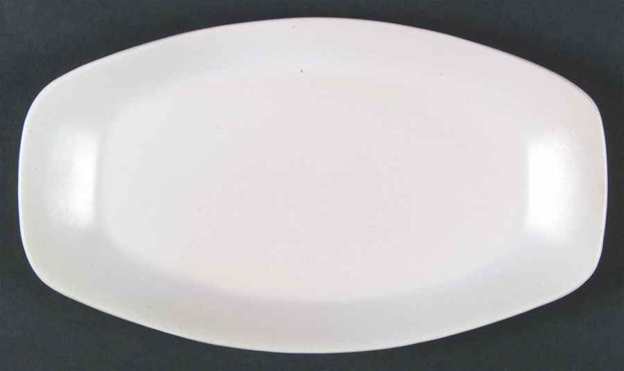 White Underplate for Gravy Boat by Bennington Potters-1
