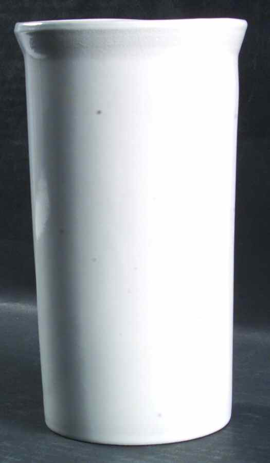 White Utensil Holder by Bennington Potters-1