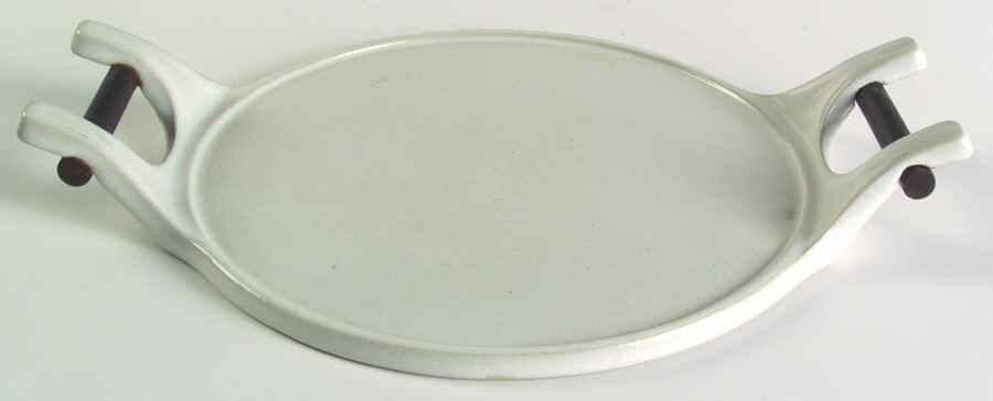 White 9" Round Trivet by Bennington Potters-1