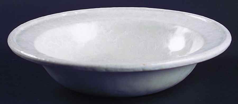 White Rim Soup Bowl by Bennington Potters-1