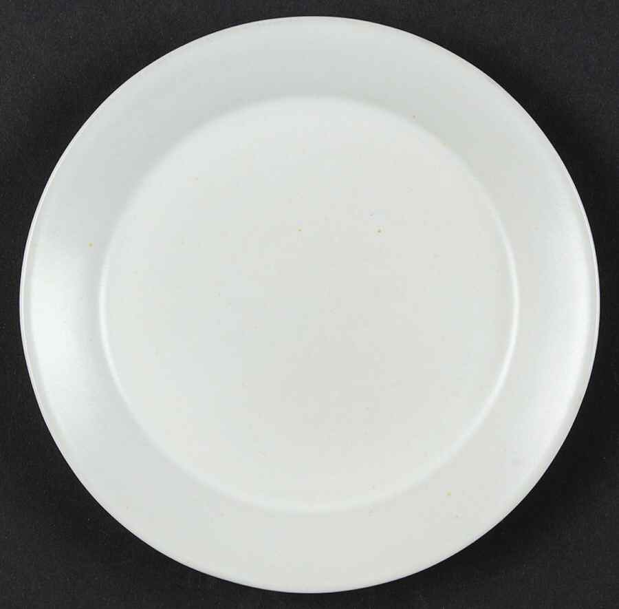 White Bread & Butter Plate by Bennington Potters-1