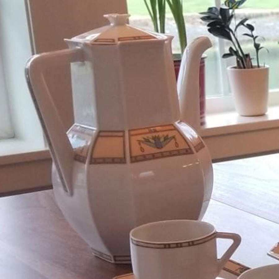 Aida Coffee Pot & Lid by Bernardaud-1