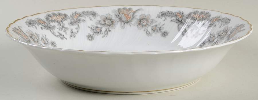 Alencon 9" Round Vegetable Bowl by Bernardaud-1