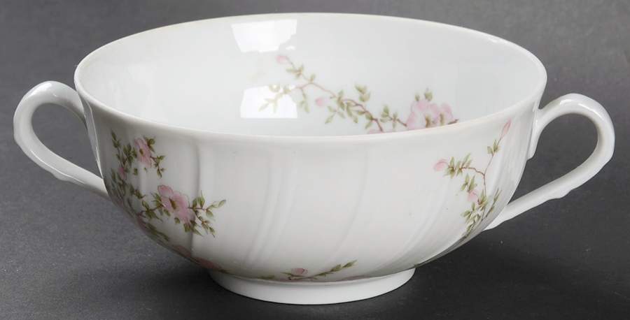 Amandine Footed Cream Soup Bowl by Bernardaud-1