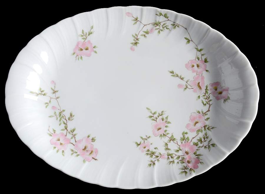 Amandine 10" Oval Serving Platter by Bernardaud-1