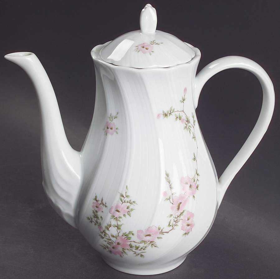 Amandine Coffee Pot & Lid by Bernardaud-1