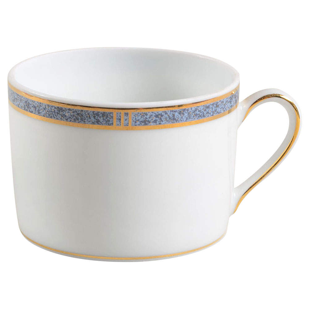 Antinea Bleu Flat Cup by Bernardaud-1
