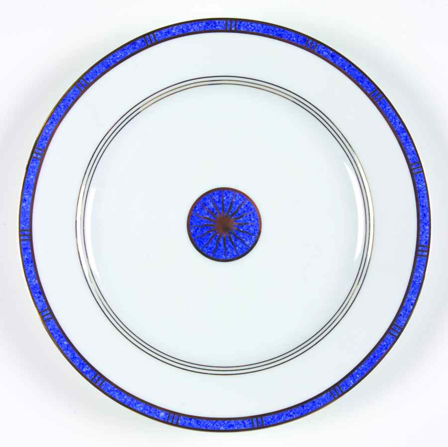 Antinea Lapis (Outremer) Dessert/Pie Plate by Bernardaud-1