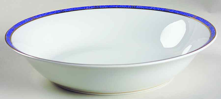 Antinea Lapis (Outremer) 9" Round Vegetable Bowl by Bernardaud-1