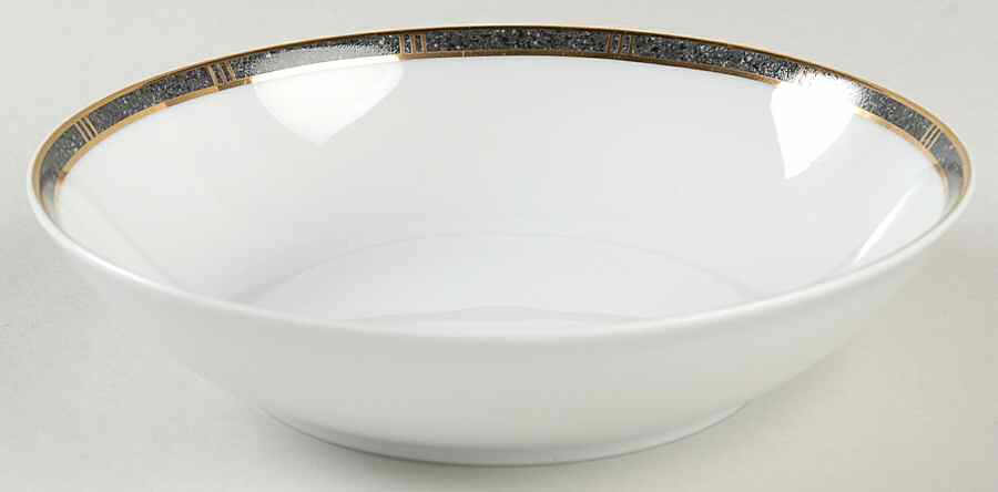 Antinea Anthracite Coupe Soup Bowl by Bernardaud-1