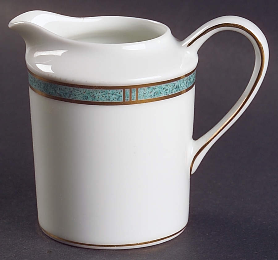 Antinea Vert Mini Creamer by Bernardaud-1