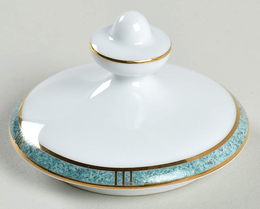 Antinea Vert Lid for Mini Teapot by Bernardaud-1