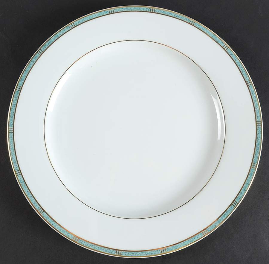 Antinea Vert 11" Chop Plate (Round Platter) by Bernardaud-1