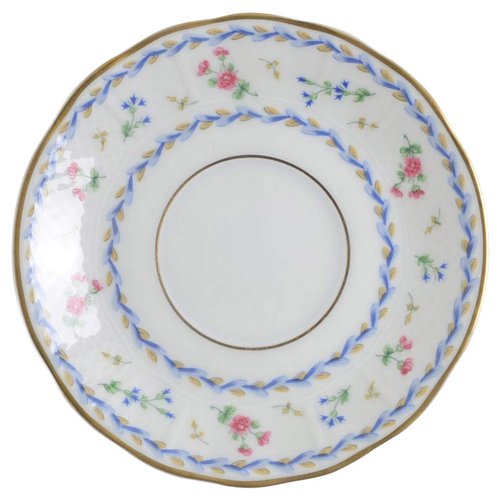 Artois Bleu Saucer for Footed Cup by Bernardaud-1