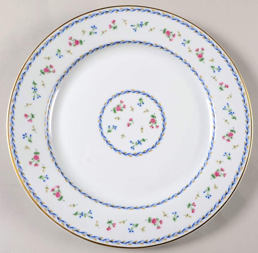 Artois Bleu 11" Chop Plate (Round Platter) by Bernardaud-1