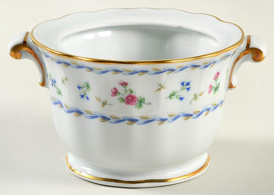 Artois Bleu Sugar Bowl No Lid by Bernardaud-1
