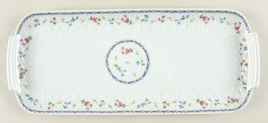 Artois Bleu Oblong Cake Plate by Bernardaud-1