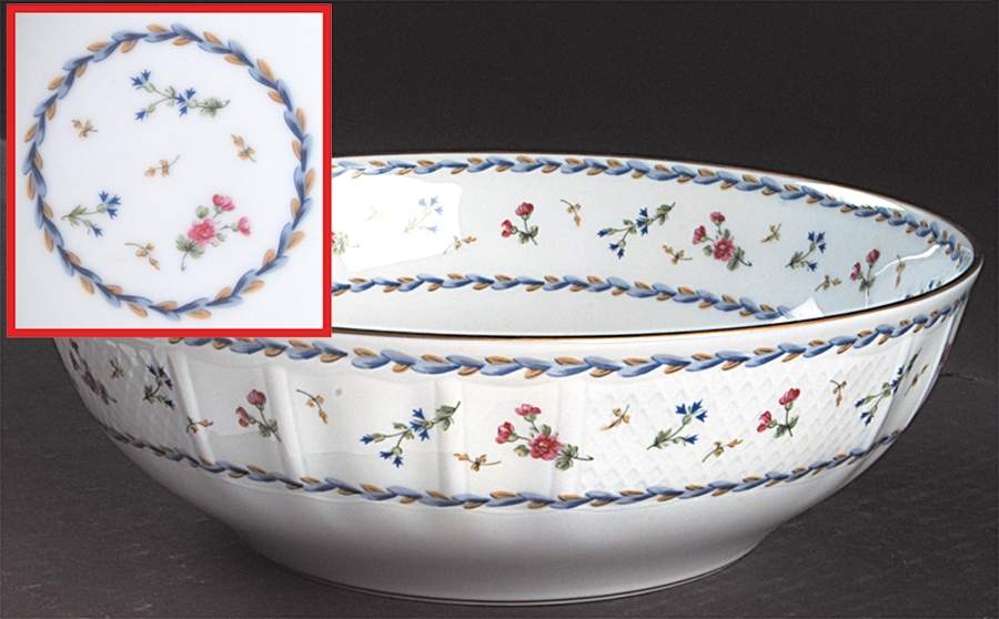 Artois Bleu 9" Salad Serving Bowl by Bernardaud-1