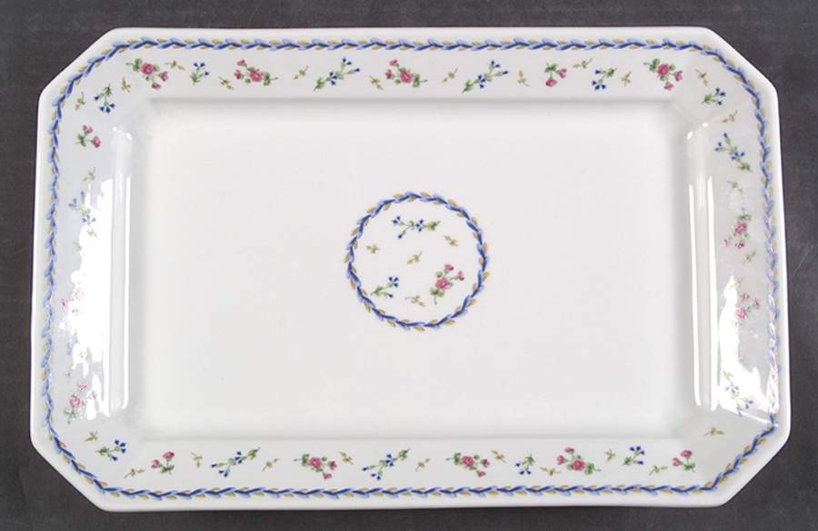 Artois Bleu 13" Rectangular Serving Platter by Bernardaud-1