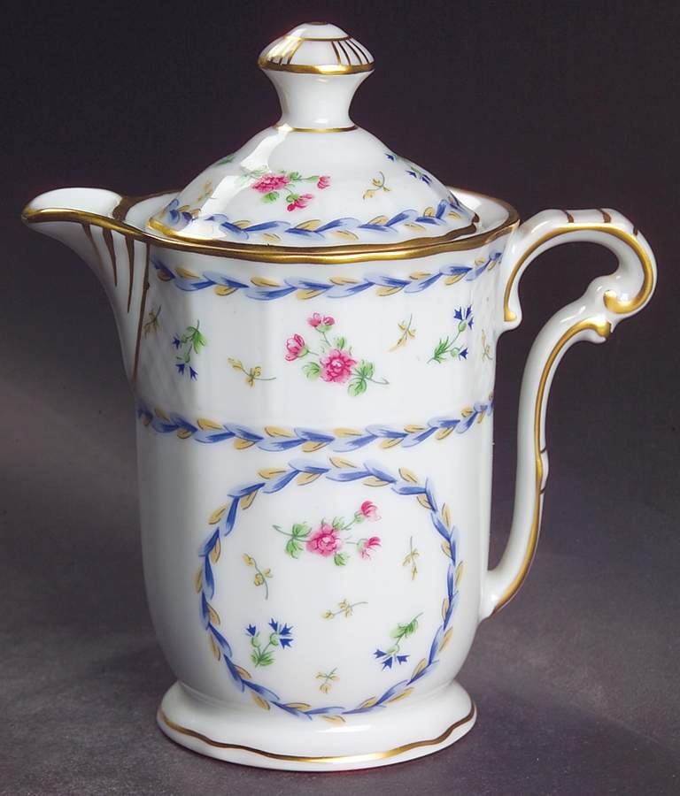Artois Bleu Creamer & Lid by Bernardaud-1