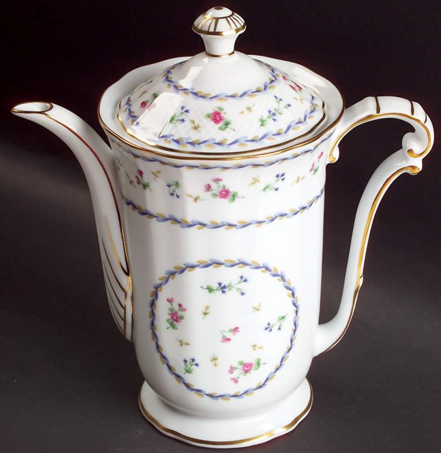 Artois Bleu Coffee Pot & Lid by Bernardaud-1