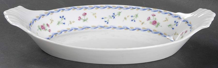 Artois Bleu 9" Augratin by Bernardaud-1