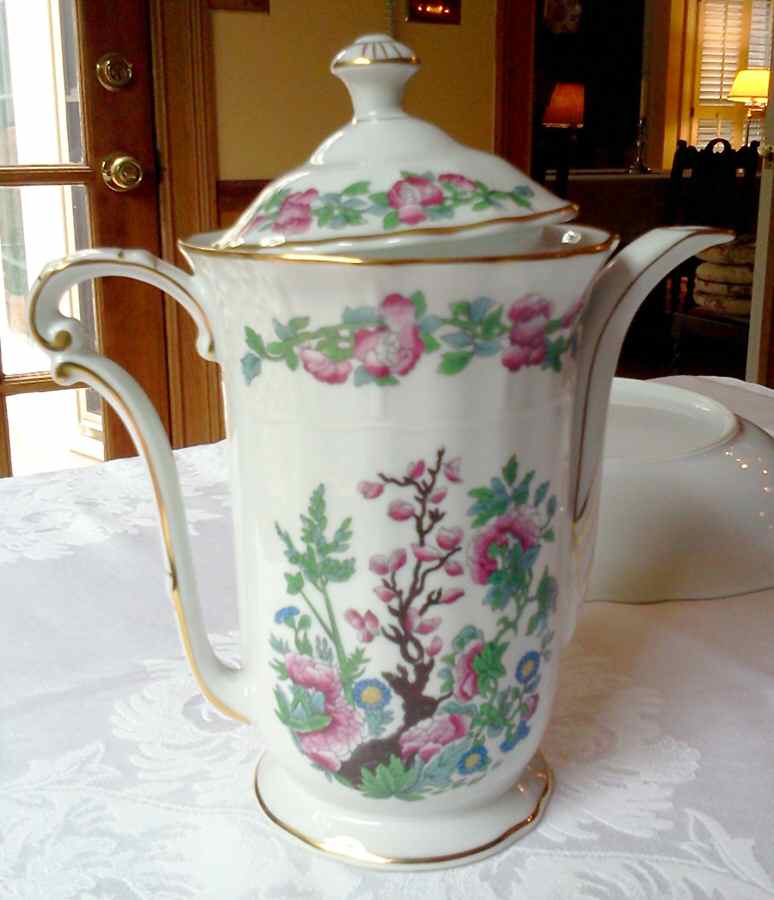 Arbre Des Indes Coffee Pot & Lid by Bernardaud-1