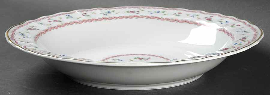 Artois Rose 11" Pasta Serving Bowl by Bernardaud-1