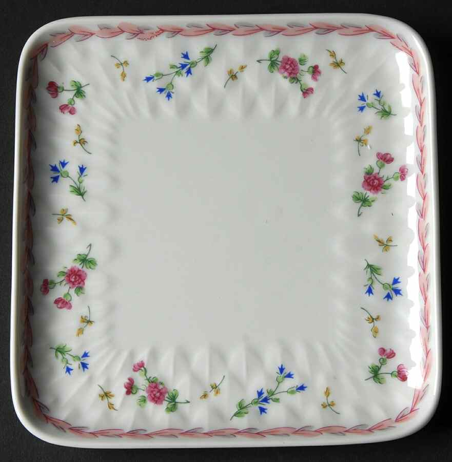 Artois Rose Silver Tray by Bernardaud-1