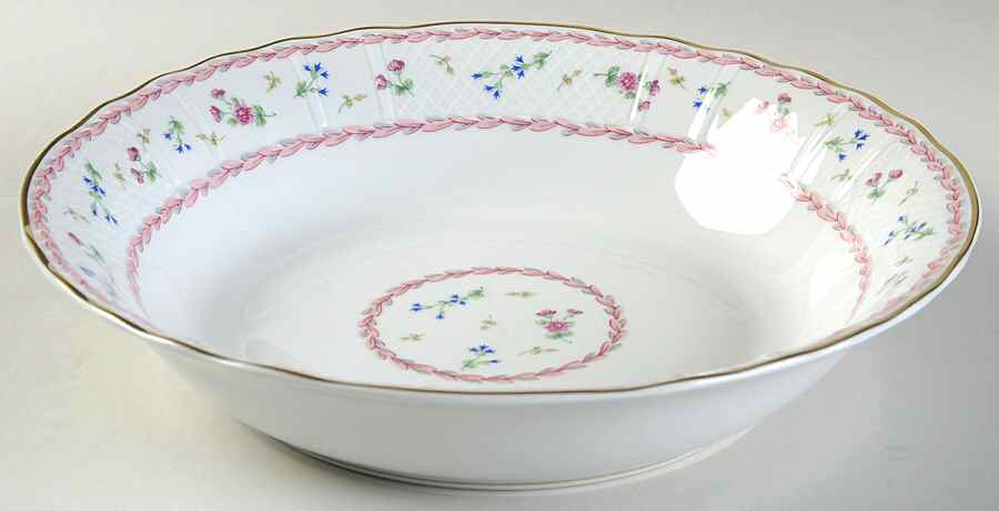 Artois Rose 9" Round Vegetable Bowl by Bernardaud-1
