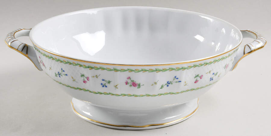 Artois Vert (Versailles Shape) Tureen No Lid by Bernardaud-1