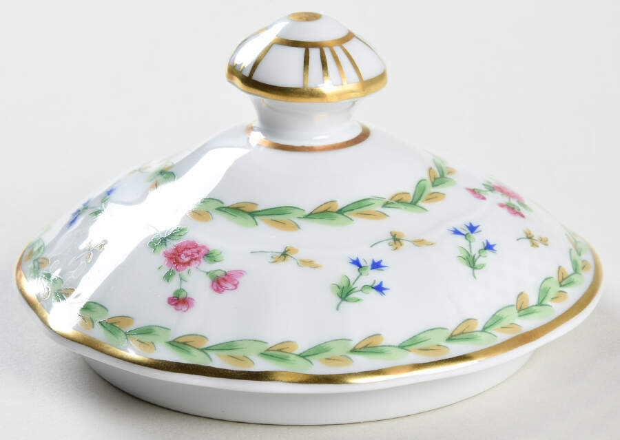 Artois Vert (Versailles Shape) Lid for Sugar Bowl by Bernardaud-1