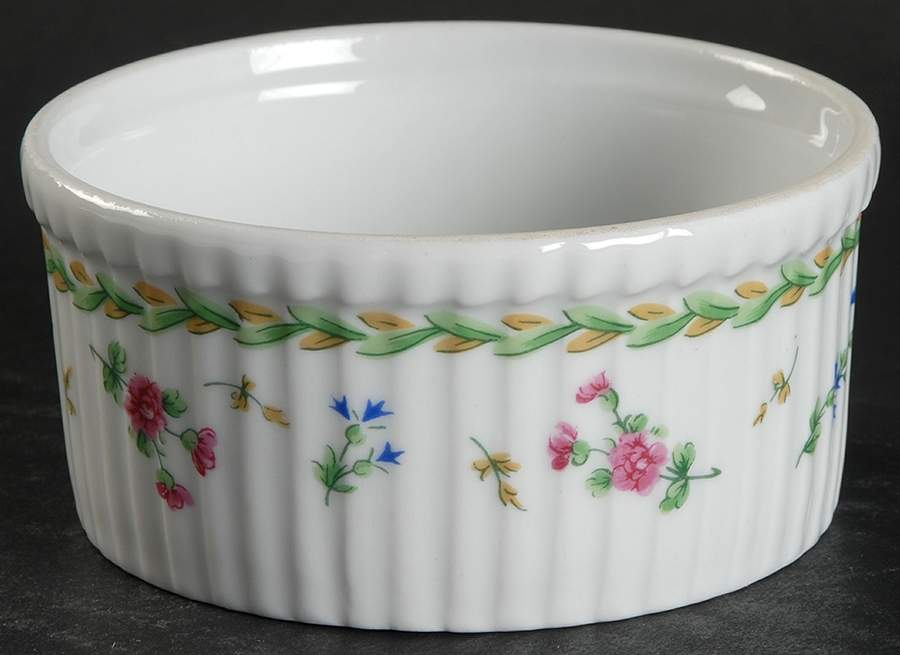 Artois Vert (Versailles Shape) Oven-to-Table Ramekin by Bernardaud-1