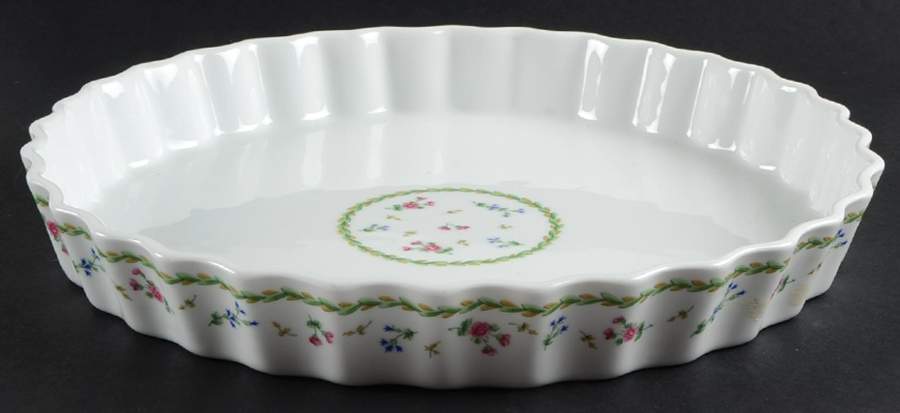 Artois Vert (Versailles Shape) 12" Quiche by Bernardaud-1