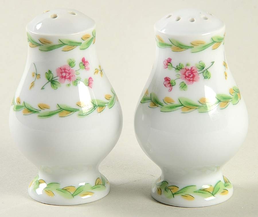 Artois Vert (Versailles Shape) Salt & Pepper Set by Bernardaud-1
