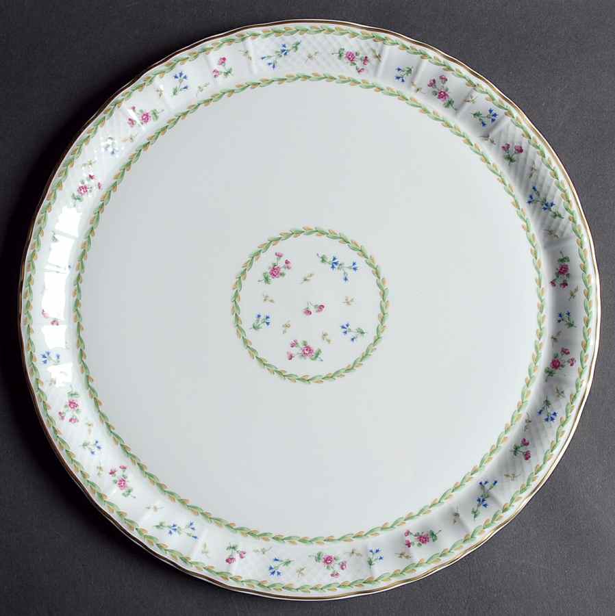 Artois Vert (Versailles Shape) Tart Dish by Bernardaud-1