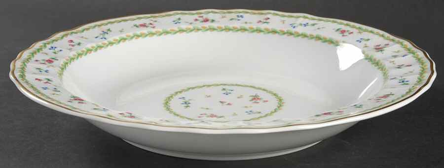 Artois Vert (Versailles Shape) 11" Pasta Serving Bowl by Bernardaud-1