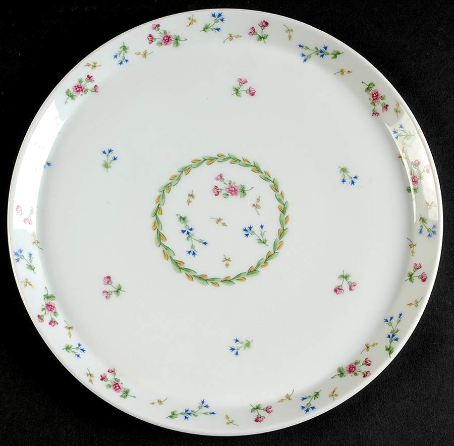 Artois Vert (Versailles Shape) 8" Round Tray by Bernardaud-1