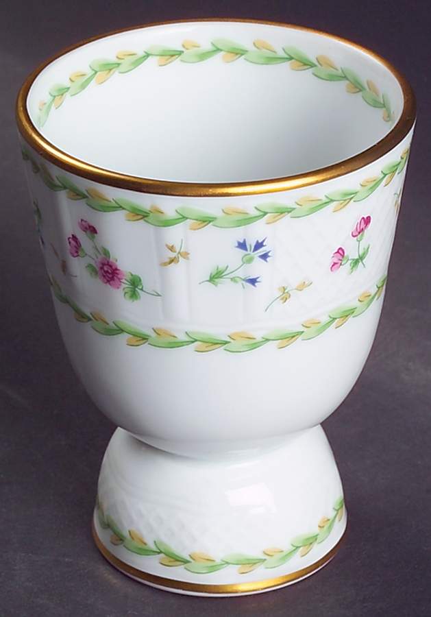 Artois Vert (Versailles Shape) Double Egg Cup by Bernardaud-1