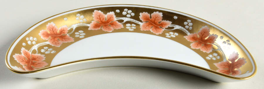 Bacchanale Crescent Salad Plate by Bernardaud-1