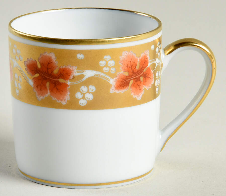 Bacchanale Flat Demitasse Cup by Bernardaud-1