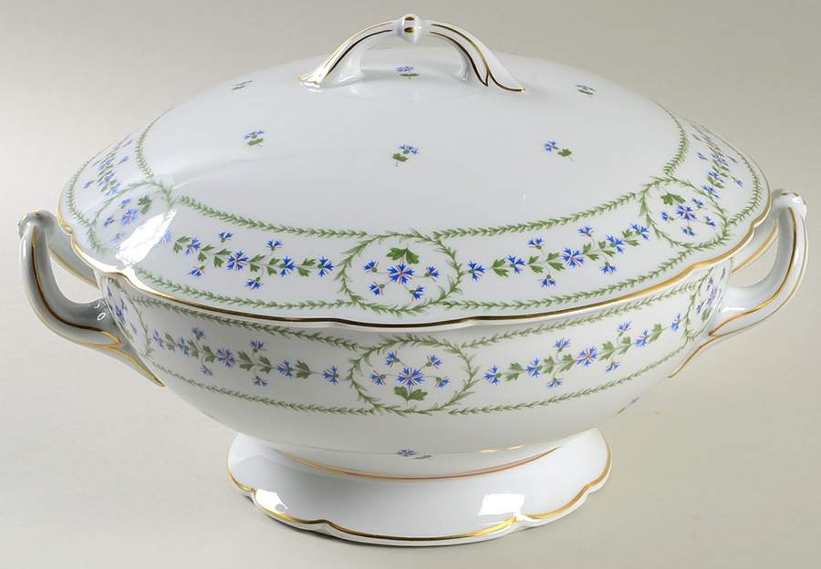 Barbeaux Tureen &  Lid by Bernardaud-1